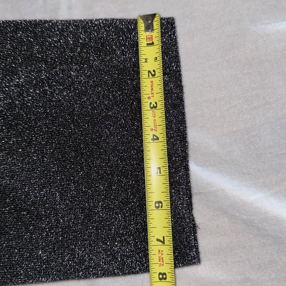 Lisa Originals Gun Metal Metallic Pull-On Pants Large Vintage Tags Attached - Picture 7 of 13